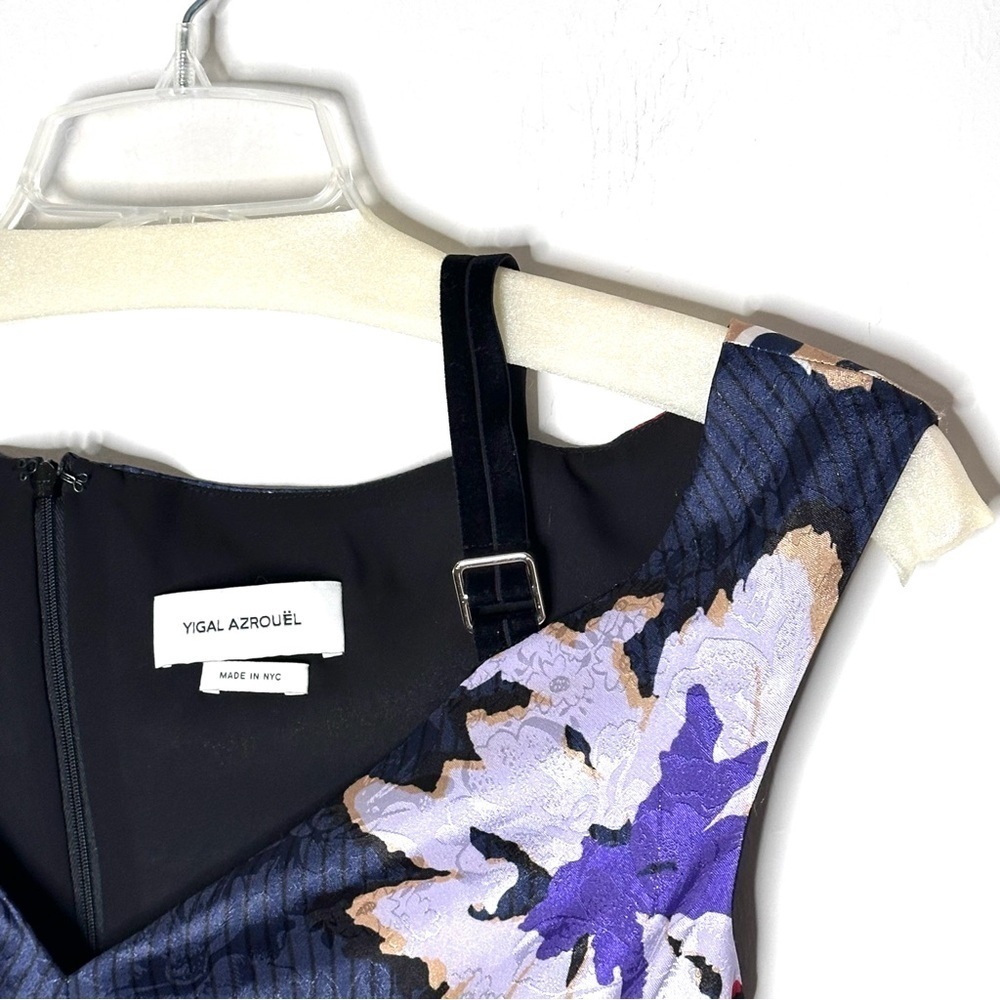 YIGAL AZROUËL Pleated Handkerchief
Dress In Midnight Mixed 6 - Picture 6 of 11